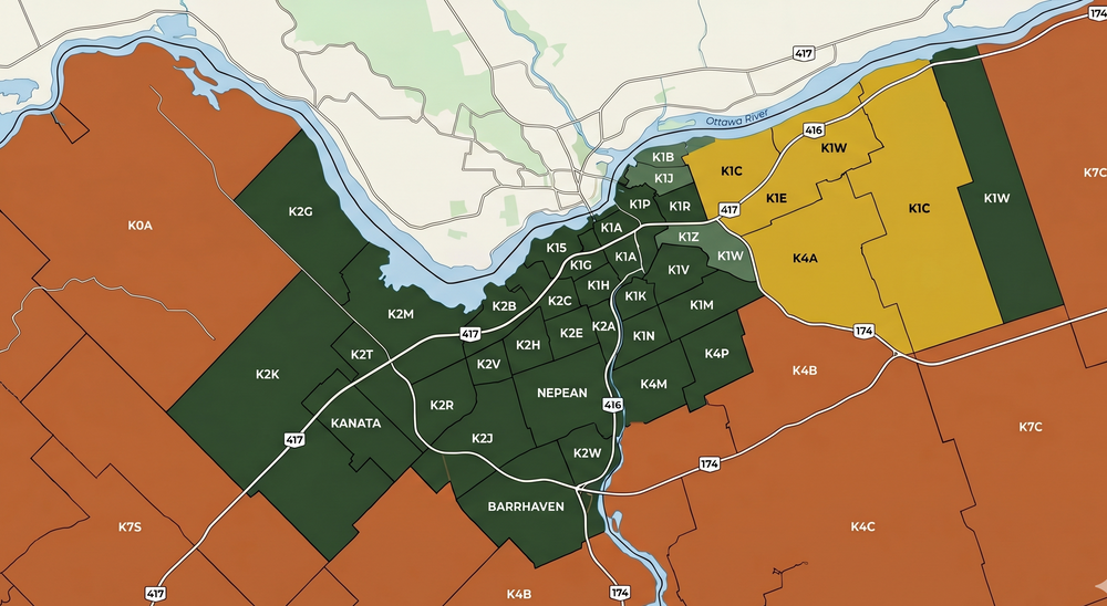 Delivery Zones Map